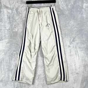 Vtg Abercrombie Fitch Y2K Track Pant Joggers Boys Medium  Baggy Lined